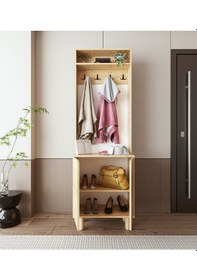 Resim Padova Portmanto Vestiyer Ayakkabılık 2 Kapaklı 4 Askılı 