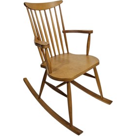 Resim HASAĞAÇ Hasağaç Emilla Ahşap Sallanır Sandalye 