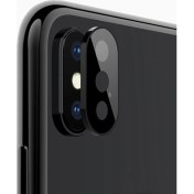 Resim Microcase x Metal Çerçeveli Tempered Glass Lens Koruma - Siyah 