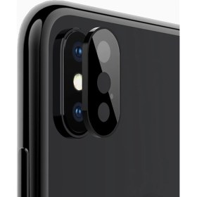 Resim Microcase x Metal Çerçeveli Tempered Glass Lens Koruma - Siyah 