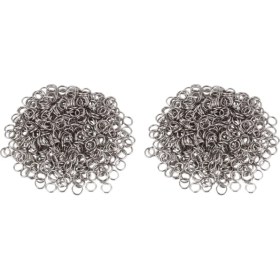Resim Explosion1 1000 Paslanmaz Çelik Açık Atlama Halkaları 7mm Çap Bulgular (Yurt Dışından) 