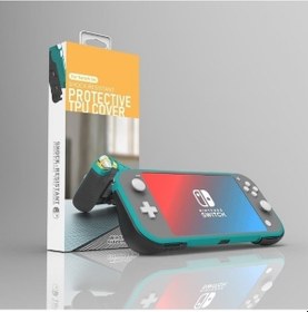 Resim Ankatek Yeşil Ve Uyumlu Switch Siyah Oyun Lite Kutusu Koruyucu Koruyucu Kol Kavrama Kartı Kabuk Braketi Ci 