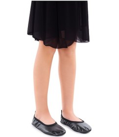 Resim Kiko Kids Prom 7525 Kız Çocuk Pisi Pisi Balo Dans Gösteri Ayakkabısı Siyah 