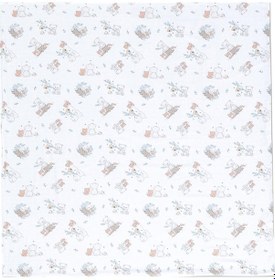 Resim Gezenbebe Hero Müslin Bebek Battaniye 120x120 Bej 