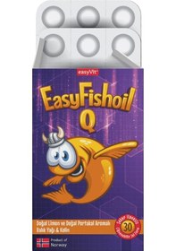Resim Easyfishoil Q 30 Çiğneme Tableti 3 Adet 
