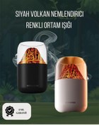 Resim byzm Alev Efektli Ultrasonik Difüzör 