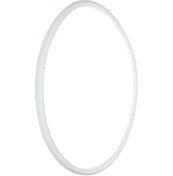 Resim Patlamaz Bisiklet Lastiği - 700x23c Mikro Delikli Hava Basmadan Uzun Ömürlü Beyaz Dış Lastik 