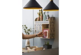 Resim Wodiza Fancy Elephant Type-Z Duvar Raf 