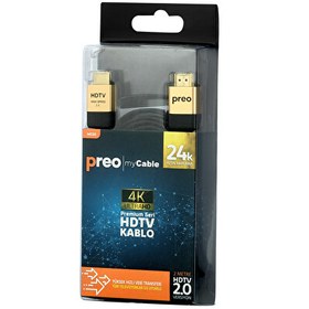 Resim MC25 HDMI 2.0 Versiyon Premium Hdmi Kablo 2m 