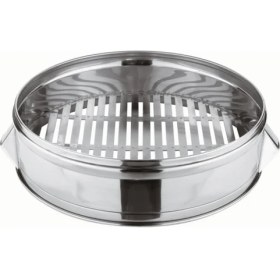 Resim Paslanmaz Buharlı Pişirici Set 3 Parça 