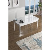 Resim Canisa Concept Han Serisi 70 x 114 Cm, Açılabilir Mdf Mutfak Masası, Yemek Masası 