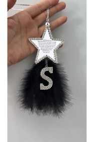 Resim mgs dızayn Siyah tüylü oto dikiz aynası süsü 