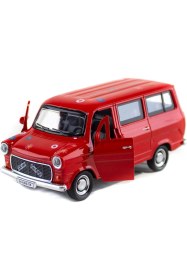 Resim Mixoyuncak Metal Ford Çiçek Abbas Çek Bırak Oyuncak Minibüs 13 cm 