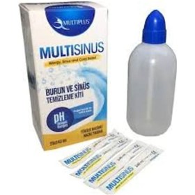 Resim Multiplus Burun ve Sinüs Temizleme Kiti40 X240Ml 60 Adet Solüsyon 