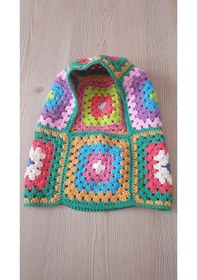 Resim Balaclava Yeşil Çok Renkli 