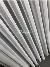 Resim Tül Perde D018487 Sera Desen Düz Armür Etek Kurşunlu Tül Perde Çok Renkli 