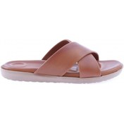 Resim Dgn 580 Kadin Çapraz Bantli Terlik 580-2133-R1755 Taba 