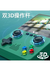 Resim Bosphorusboutique Yeni X6 Vkemall Simüla Psp Oyun Oyun Oyun Konsolu Konsolu Konsolu Joystick Hd Gba El Çift Arcade 2023 Zu 