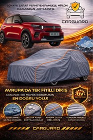 Resim CarGuard Citroen C3 Aircross Uyumlu Lüks Araba Brandası Miflonlu Oto Branda Çadır Örtü 