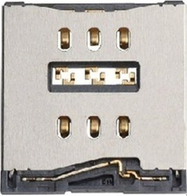 Resim Apple Uyumlu iPhone 6S Sim Kart Okuyucu (544613370) 