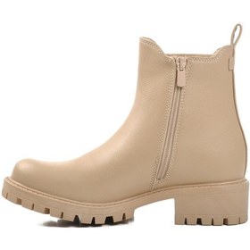 Resim Bej Bilekten Esnek Kadın Bot 23009 Z Bej 