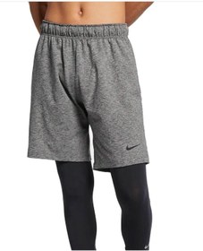 Resim Nike Dri-fit Yoga Training Erkek Gri Şort 