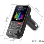 Resim Flybuy Bt93 Usb Müzik Çalar, Fm, Bluetooth, Bas, Araba, Kayıpsız Hıfı Ekolayzır - Taşınabilir Mp3 Çalar Siyah 