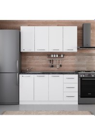 Resim Minar 160 Cm Mutfak Dolabı Beyaz 160-b1 