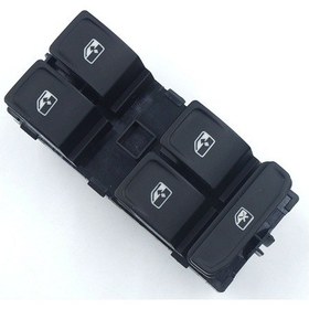 Resim SKODA FABİA 2013 - 2019 SOL CAM AÇMA DÜĞMESİ DÖRTLÜ 