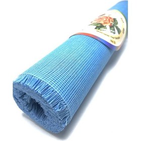 Resim Kanaviçe Kumaşı 10 Metre Mavi Renk 