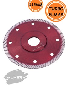 Resim WUVERA Turbo Seramik Fayans Kesici – 115 mm Turbo Disk ile Hassas ve Temiz Kesim 