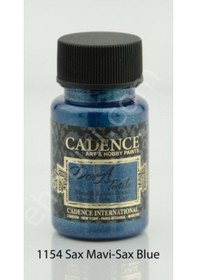Resim 1154 Sax Mavi - Cadence Dora Metalik Kumaş Boyası 