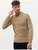 Resim Pierre Cardin Erkek Camel Melanj Triko Kazak 50276161-vr122 Camel Melanj 