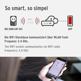 Resim Wifi Özellikli Zaman Ayarlı Ses Kontrollü Akıllı Priz, Standart 