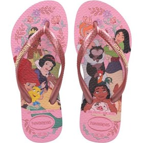Resim Havaianas Kids Slim Princess Çocuk Parmak Arası Terlik 4123328 Pembe 