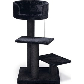 Resim Beeztees Kedi Tırmalama, Siyah, 50x50x92cm 