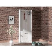 Resim ABRE vm-348 BEYAZ VESTİYER PORTMANTO AYAKKABILIK 