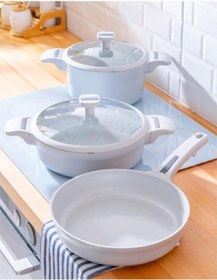 Resim Acar Bsc-06780 Ultımate Pro 7 Parça Döküm Tencere Seti 