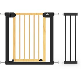 Resim Ahşap Güvenlik Kapısı 21 cm Uzatmalı 66-97 cm Arası Uyumlu 