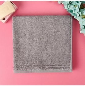 Resim Fly Ayak Havlusu - Gri - 50X70 Cm 