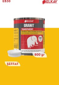 Resim Elkay Granit Mermer Ve Taş Yapıştırıcı Şeffaf 800 gr 