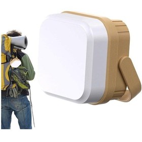 Resim Yürüyüş, Balıkçılık, Açık Hava Maceraları İçin 3 Modlu Led Şarj Edilebilir Kamp İndirilebilir Çadır Işığı 