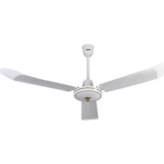 Resim Raks Pf 56 Rika 82 W Metal Tavan Vantilatörü 140 cm Beyaz 3 Kanatlı Salon Kullanımı İçin 