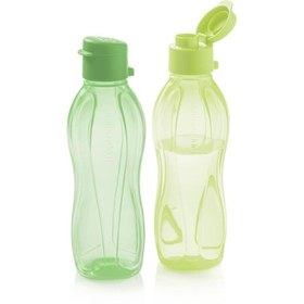 Resim Tupperware Eco 2li Şişe 500 ml Orman Yeşili ve Lime Suluk 