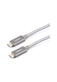 Resim Omars Type-C 3.1 5Gbps 3A Şarj Ve Data Kablosu Gri - 1.5 Metre 