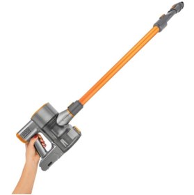 Resim Fakir Inovator X 7269 30V Şarjlı Dikey Süpürge – HEPA ve Siklon Filtreli, Kuru Temizlik İçin Özel Başlıklı 