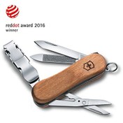 Resim Victorinox 0.6461.63 NailClip Wood 580 Tırnak Makaslı Çakı 