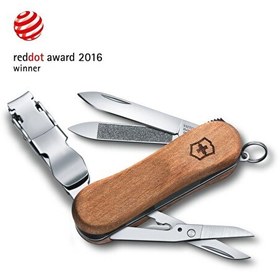 Resim Victorinox 0.6461.63 NailClip Wood 580 Tırnak Makaslı Çakı 
