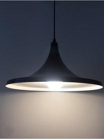 Resim Riolight Siyah Içi Beyaz Metal Sarkıt Çap: 36 Cm (549750315) 