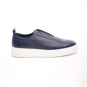 Resim Derinet Hakiki Deri Lastik Bağcıklı Erkek Sneaker 